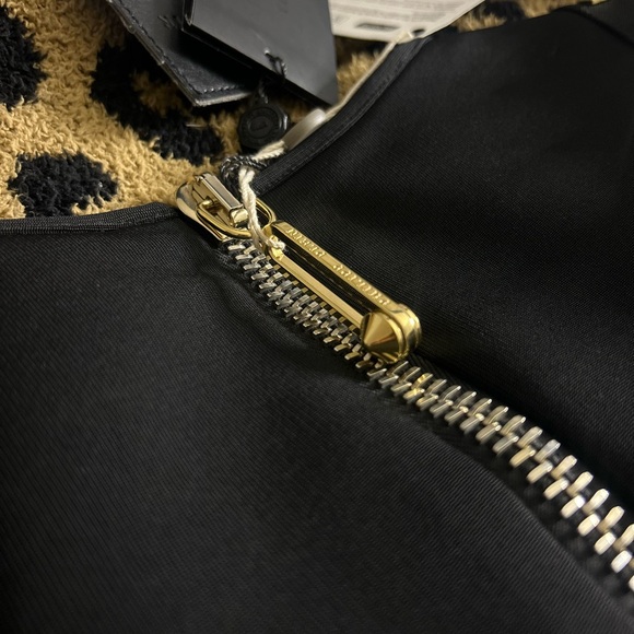 Philipp Plein Black Long Sleeve Dress with Studded Detail - Picture 6 of 12